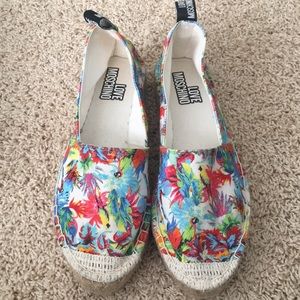 Moschino Floral Espadrilles